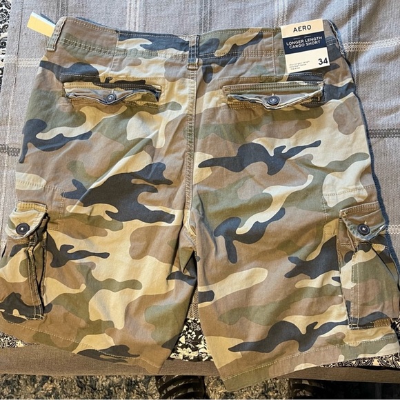Mens Cargo Shorts - Picture 2 of 2